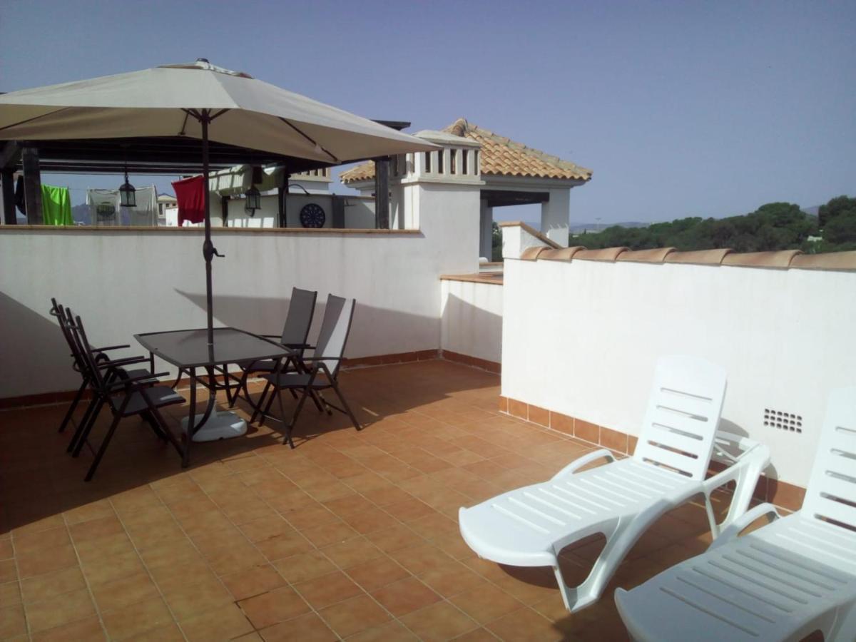 Atico Junto Al Mar,Acceso Directo A La Playa,Jardines De Nuevo Vera,Wifi Exterior foto